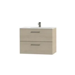 Tiger Studio Badkamermeubel 80 Cm Naturel Eiken Met Wastafel Polybeton Mat Wit Greep Rvs Afgerond 2 Tiger Studio Badkamermeubel 80 Cm Naturel Eiken Met Wastafel Polybeton Mat Wit Greep Rvs Afgerond -Badkamerwinkel Voor Thuis 123 1034