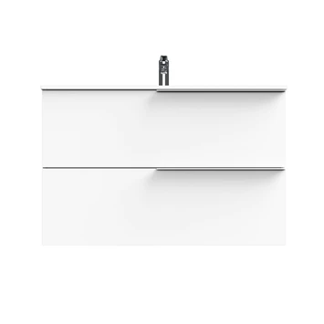 Tiger badmeubelset Pocket 100 cm met 2 lades Wit Tiger Badmeubelset Pocket 100 Cm Met 2 Lades Wit -Badkamerwinkel Voor Thuis 123 1068