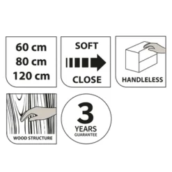 Tiger Reverse Meubelset 80 Cm Met 2 Lades Chalet Eik / Mat Zwart Inclusief Quadro Wastafel Mat Zwart 8 Tiger Reverse Meubelset 80 Cm Met 2 Lades Chalet Eik / Mat Zwart Inclusief Quadro Wastafel Mat Zwart -Badkamerwinkel Voor Thuis 123 108