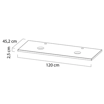 Tiger Maryport Badkamermeubelset 120 cm Mat zwart met licht eiken houten wasblad, keramische opzetkommen en matzwarte grepen Tiger Maryport Badkamermeubelset 120 Cm Mat Zwart Met Licht Eiken Houten Wasblad, Keramische Opzetkommen En Matzwarte Grepen -Badkamerwinkel Voor Thuis 123 1101