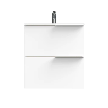 Tiger badmeubelset Pocket 60 cm met 2 lades Wit Tiger Badmeubelset Pocket 60 Cm Met 2 Lades Wit -Badkamerwinkel Voor Thuis 123 1138