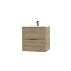 Tiger Studio Badkamermeubel 60 Cm Chalet Eiken Met Wastafel Polybeton Mat Wit Greep Rvs Plat 2 Tiger Studio Badkamermeubel 60 Cm Chalet Eiken Met Wastafel Polybeton Mat Wit Greep Rvs Plat -Badkamerwinkel Voor Thuis 123 1148