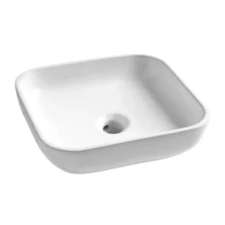 Tiger Badkamermeubel Studio 60cm Chalet Eik/witte Waskom Met Vierkante Greep -Badkamerwinkel Voor Thuis 123 1241