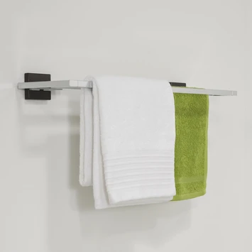 Tiger Dubbel Handdoekrek Zenna Chroom/Wengé Tiger Dubbel Handdoekrek Zenna Chroom/Wengé -Badkamerwinkel Voor Thuis 123 129