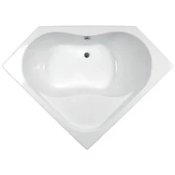 Allibert Inoa Hoekbad Ca. 145x145 Cm Wit Toplax