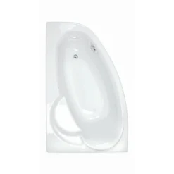 Allibert La Diva Bad Rechts Ca. 175x110 Cm Wit Toplax