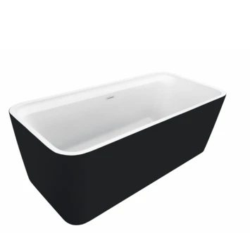 Allibert Bad Kolora Vrijstaand Zwart Mat 170x78 cm Allibert Bad Kolora Vrijstaand Zwart Mat 170x78 Cm -Badkamerwinkel Voor Thuis 123 1303