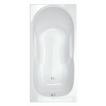 Allibert Carina bad ca. 170x75cm wit toplax Allibert Carina Bad Ca. 170x75cm Wit Toplax -Badkamerwinkel Voor Thuis 123 1308