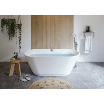 Allibert Bad Zora 176x80 cm Vrijstaand Wit Glanzend Allibert Bad Zora 176x80 Cm Vrijstaand Wit Glanzend -Badkamerwinkel Voor Thuis 123 1340