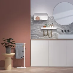 Sealskin Handdoekrek Brix Metaal Wit 3 Sealskin Handdoekrek Brix Metaal Wit -Badkamerwinkel Voor Thuis 123 1372