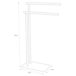 Sealskin Handdoekrek Brix Metaal Wit 7 Sealskin Handdoekrek Brix Metaal Wit -Badkamerwinkel Voor Thuis 123 1376