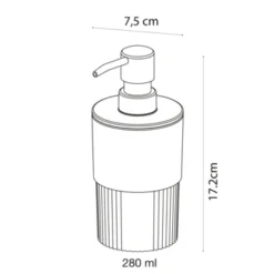 Sealskin Zeepdispenser Brave Staand Zwart 9 Sealskin Zeepdispenser Brave Staand Zwart -Badkamerwinkel Voor Thuis 123 1402