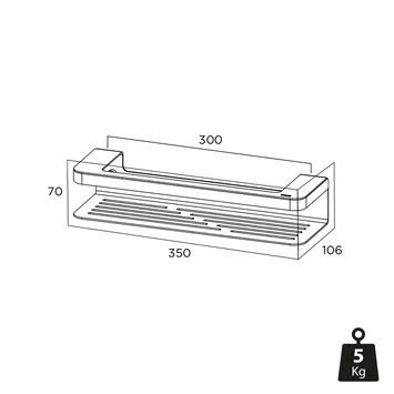 Tiger Douchemand Met Handdoekhouder Caddy Rvs Tiger Douchemand Met Handdoekhouder Caddy Rvs -Badkamerwinkel Voor Thuis 123 1421
