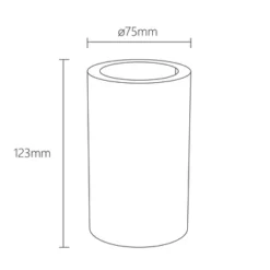 Sealskin Tandenborstelbeker Blend Terrazzo Staand -Badkamerwinkel Voor Thuis 123 1430