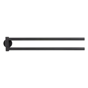 Tiger handdoekhouder Noon 2-armig zwart Tiger Handdoekhouder Noon 2-armig Zwart -Badkamerwinkel Voor Thuis 123 1437