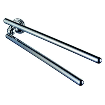 Haceka Handdoekrek Allure met Draaibare Armen Chroom Haceka Handdoekrek Allure Met Draaibare Armen Chroom -Badkamerwinkel Voor Thuis 123 1443