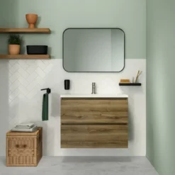 Tiger 2-armig Handdoekrek Carv Zwart -Badkamerwinkel Voor Thuis 123 1470