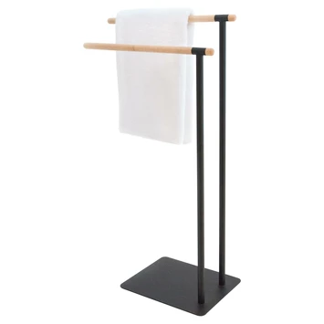 Sealskin Handdoekrek Brix Metaal Zwart Sealskin Handdoekrek Brix Metaal Zwart -Badkamerwinkel Voor Thuis 123 1489