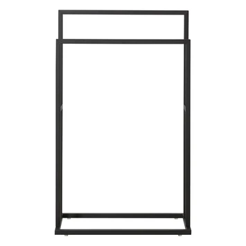 Sealskin Carré handdoekrek vrijstaand Zwart Sealskin Carré Handdoekrek Vrijstaand Zwart -Badkamerwinkel Voor Thuis 123 1501