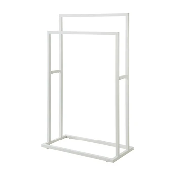 Sealskin Carré handdoekrek vrijstaand Wit Sealskin Carré Handdoekrek Vrijstaand Wit -Badkamerwinkel Voor Thuis 123 1534