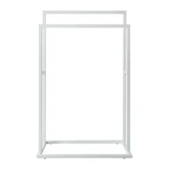 Sealskin Carré Handdoekrek Vrijstaand Wit 2 Sealskin Carré Handdoekrek Vrijstaand Wit -Badkamerwinkel Voor Thuis 123 1535