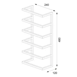 Sealskin Carré Handdoekrek Groot Zwart -Badkamerwinkel Voor Thuis 123 1622