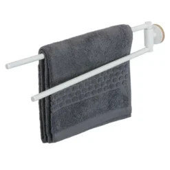 Tiger Handdoekhouder Urban 2-Armig Wit 2 Tiger Handdoekhouder Urban 2-Armig Wit -Badkamerwinkel Voor Thuis 123 1635