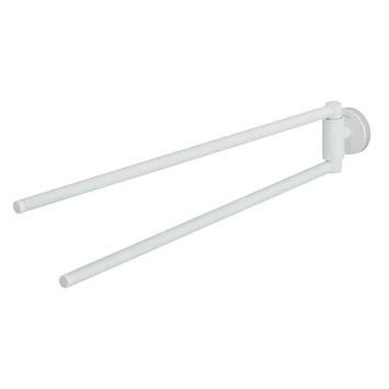 Tiger Handdoekhouder Urban 2-Armig Wit Tiger Handdoekhouder Urban 2-Armig Wit -Badkamerwinkel Voor Thuis 123 1637