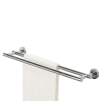 Tiger Dubbel Handdoekrek Boston Chroom Tiger Dubbel Handdoekrek Boston Chroom -Badkamerwinkel Voor Thuis 123 1644