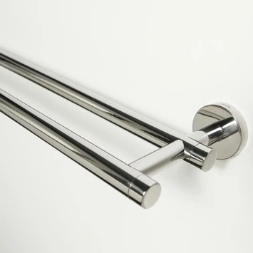 Tiger Dubbel Handdoekrek Boston Chroom Tiger Dubbel Handdoekrek Boston Chroom -Badkamerwinkel Voor Thuis 123 1647