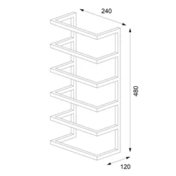 Sealskin Carré Handdoekrek Groot Wit -Badkamerwinkel Voor Thuis 123 1653