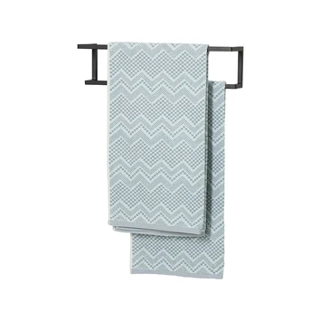 Sealskin Carré handdoekrek 48 cm Zwart Sealskin Carré Handdoekrek 48 Cm Zwart -Badkamerwinkel Voor Thuis 123 1678