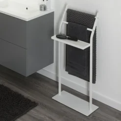 Sealskin Handdoekrek Modern Metaal Wit 2 Sealskin Handdoekrek Modern Metaal Wit -Badkamerwinkel Voor Thuis 123 1687