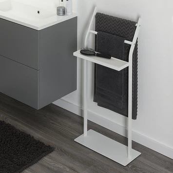 Sealskin Handdoekrek Modern Metaal Wit Sealskin Handdoekrek Modern Metaal Wit -Badkamerwinkel Voor Thuis 123 1687