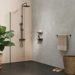 Tiger Handdoekhouder Cooper Dubbel -Badkamerwinkel Voor Thuis 123 1695