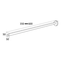 Tiger Telescopisch Handdoekrek Boston RVS 8 Tiger Telescopisch Handdoekrek Boston RVS -Badkamerwinkel Voor Thuis 123 1710