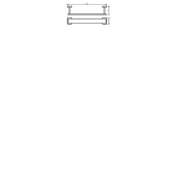 Haceka Handdoekrek Edge Chroom Haceka Handdoekrek Edge Chroom -Badkamerwinkel Voor Thuis 123 1731