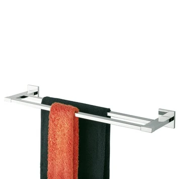 Tiger Dubbel Handdoekrek Items Chroom Tiger Dubbel Handdoekrek Items Chroom -Badkamerwinkel Voor Thuis 123 1732
