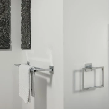 Tiger Dubbel Handdoekrek Items Chroom Tiger Dubbel Handdoekrek Items Chroom -Badkamerwinkel Voor Thuis 123 1733