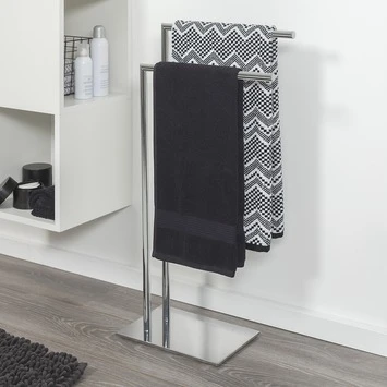 Sealskin Handdoekrek Tube Metaal Chroom Sealskin Handdoekrek Tube Metaal Chroom -Badkamerwinkel Voor Thuis 123 1739