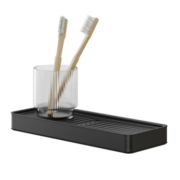 Tiger planchet Carv 28 cm zwart Tiger Planchet Carv 28 Cm Zwart -Badkamerwinkel Voor Thuis 123 1776