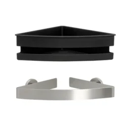 Tiger Douchemand Noon Hoek RVS 2 Tiger Douchemand Noon Hoek RVS -Badkamerwinkel Voor Thuis 123 1801