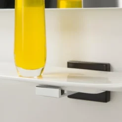 Tiger Planchet Zenna Chroom/Wengé -Badkamerwinkel Voor Thuis 123 1810