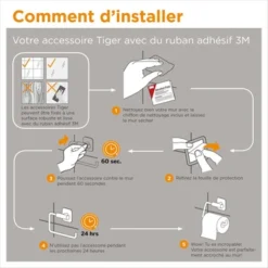 Tiger Planchet Colar Chroom 30 Cm 8 Tiger Planchet Colar Chroom 30 Cm -Badkamerwinkel Voor Thuis 123 1836