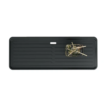 Tiger planchet Cooper 28 cm RVS/zwart Tiger Planchet Cooper 28 Cm RVS/zwart -Badkamerwinkel Voor Thuis 123 1853