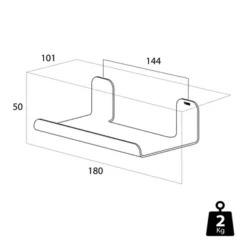 Tiger Planchet Colar RVS 18 Cm 8 Tiger Planchet Colar RVS 18 Cm -Badkamerwinkel Voor Thuis 123 1871