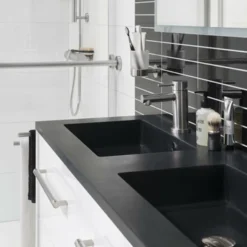 Tiger Karlo Badkamermeubel 120 Cm Naturel Eiken Met Wastafel Zwart 4 Tiger Karlo Badkamermeubel 120 Cm Naturel Eiken Met Wastafel Zwart -Badkamerwinkel Voor Thuis 123 19