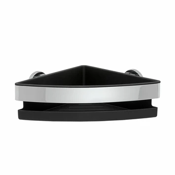 Tiger Noon hoek douchemand 22 x 8 x 22 cm chroom Tiger Noon Hoek Douchemand 22 X 8 X 22 Cm Chroom -Badkamerwinkel Voor Thuis 123 1920