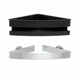 Tiger Noon Hoek Douchemand 22 X 8 X 22 Cm Chroom 2 Tiger Noon Hoek Douchemand 22 X 8 X 22 Cm Chroom -Badkamerwinkel Voor Thuis 123 1921