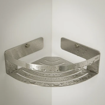 Tiger Caddy hoekkorf klein RVS Tiger Caddy Hoekkorf Klein RVS -Badkamerwinkel Voor Thuis 123 1936